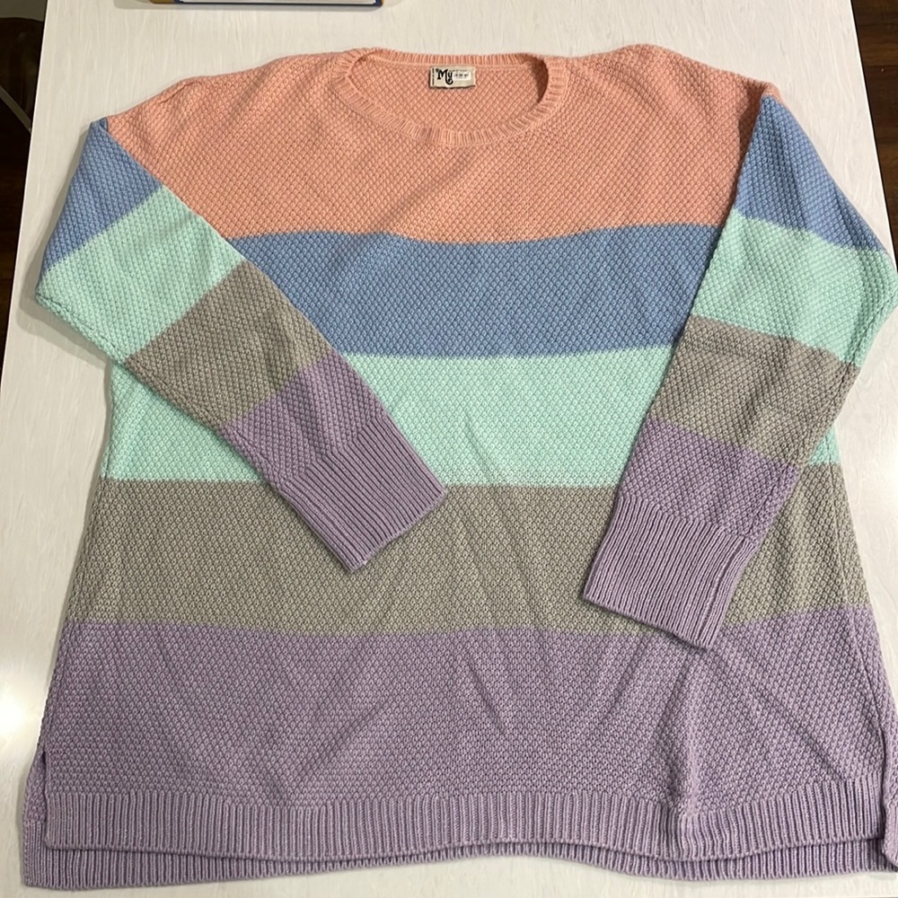 Show Me Your Mumu Candy Striped Sweater